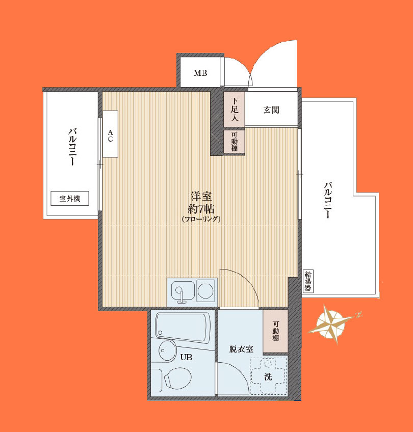 ロイヤルパレス新宿御苑の間取り