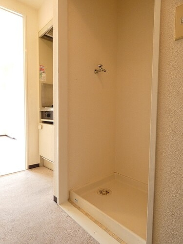 ライオンズマンション音羽の設備|室内洗濯機置場　※2022年12月撮影