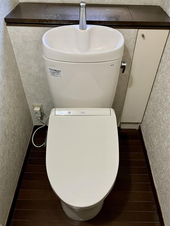 西習志野戸建のトイレ