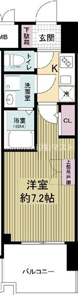 セレニテ本町東リアンの間取り
