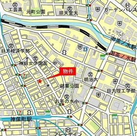 アーバネックス神保町の地図|アーバネックス神保町
