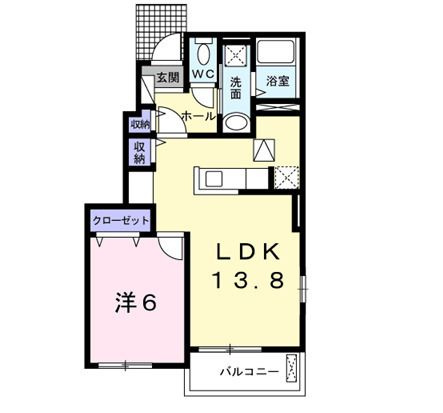 【間取り】 | サクラレジェンドＢ