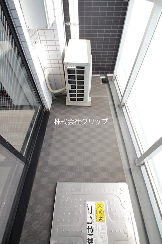 Le'a横濱ポートサイドのバルコニー