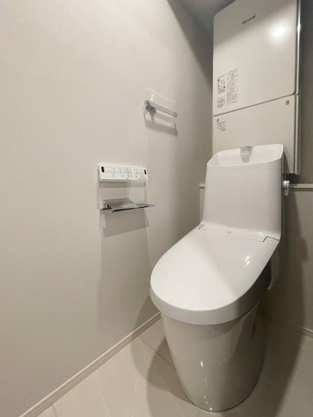 ＣＯＭＰＯＳＩＴＥ高輪のトイレ|コンパクトで使いやすいトイレです