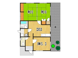 【間取り】 | つきしろ貸戸建