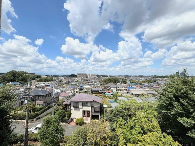 椿峰ニュータウン52街区１号棟の展望