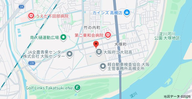 メゾン竹の内の地図