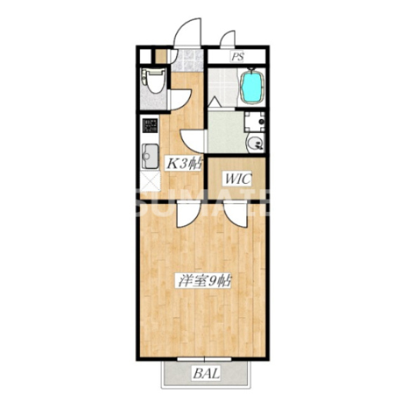 アムールアモーレの間取り|間取り図