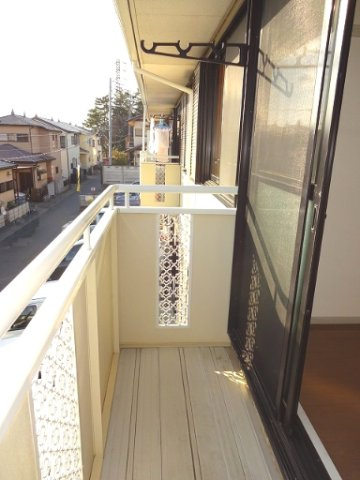 ダイモンハイツのバルコニー|※別号室の同間取の参考写真です