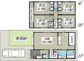 【間取り】 | Sumai-to武蔵村山市三ツ木11(スマイートムサシムラヤマシミツギ)