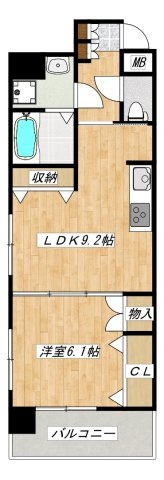 日神デュオステージ大宮浅間町の間取り