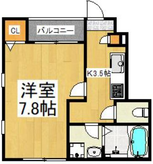 ベルシティ下井草の間取り