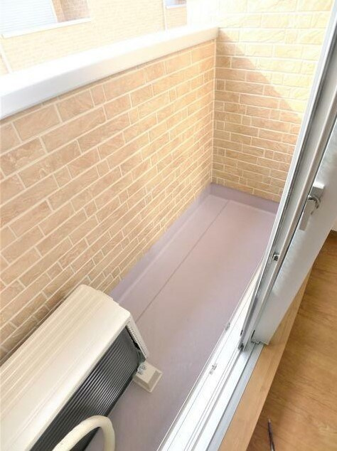 ベルシティ下井草のバルコニー