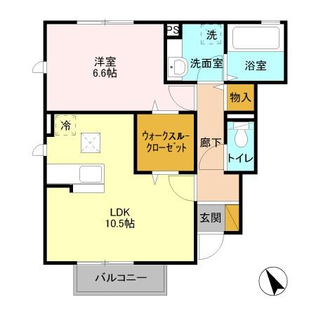 アムールの間取り