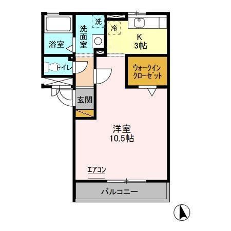 クレッセントの間取り