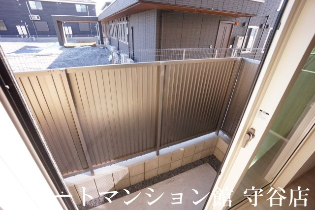 かえで Ⅱのバルコニー
