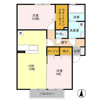 【間取り】 | Mヒルズ A