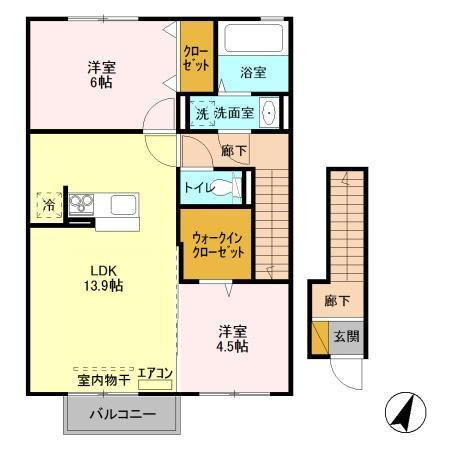 エスポワールの間取り