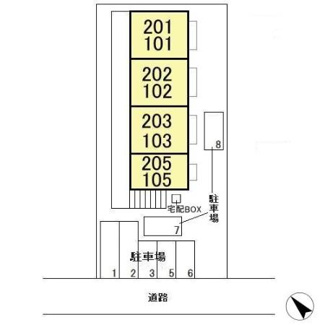 【区画図】 | セジュール吉備