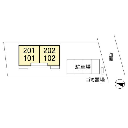 ルーチェAの区画図