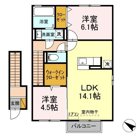 KESHIKIの間取り