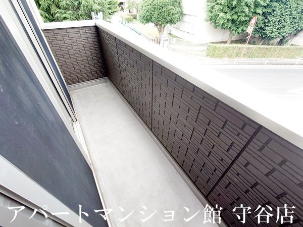 ファミリアつくばのバルコニー