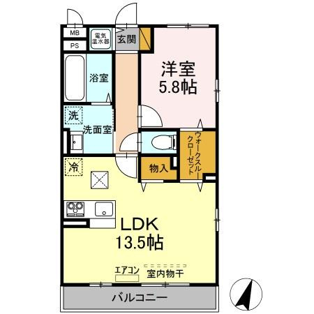 Royal East（ロイヤル イースト）の間取り