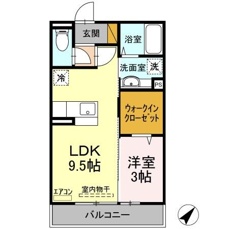 セレーナ並木の間取り