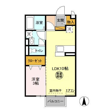LAND パルの間取り