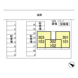 【区画図】 | アベニ－ルⅡ