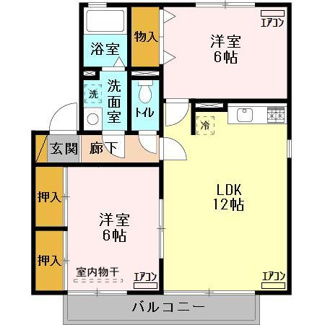 【間取り】 | ハイカムール並木