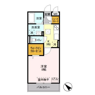【間取り】 | D-Room AKI
