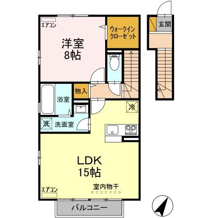 エスポワールの間取り