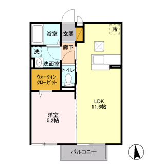 【間取り】 | フェリーチェ A