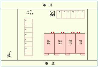 【駐車場】 | パーク　サイド　エイシュウ | 駐車場