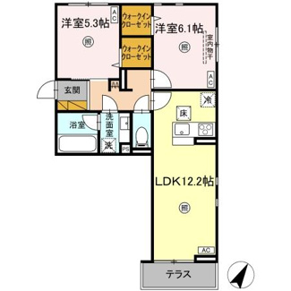 【間取り】 | Serenvita Matsushiro(ｾﾚｳｨｰﾀ ﾏﾂｼﾛ)