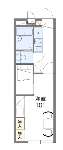 レオパレスマニエの間取り|画像2