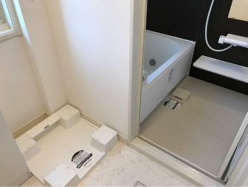 【設備】 | フェリーチェ | 室内洗濯機置き場。