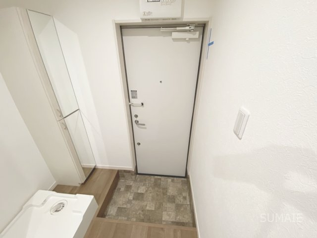 キャメル与野本町Ⅳの玄関|フラットタイプの玄関です！