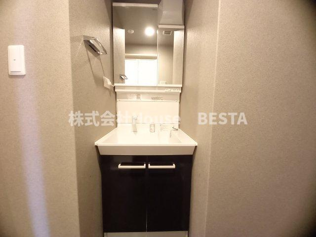 SDグランツ神戸Peninsulaの独立洗面台