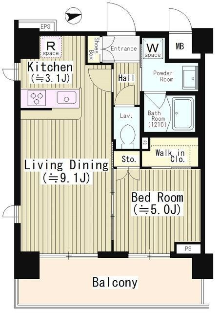 エディアン目黒本町の間取り|間取りです