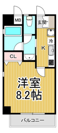 ハッピーハウス川西の間取り