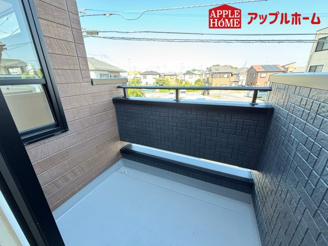 さいたま市見沼区大和田町2丁目7期のバルコニー|バルコニーは使い勝手のいいダブルバルコニー♪