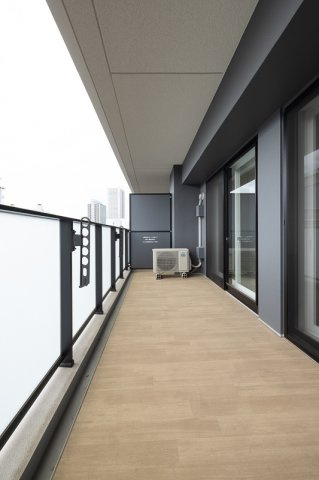 スカイグランデ津田沼のバルコニー