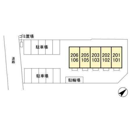 フォレスト サイトの区画図