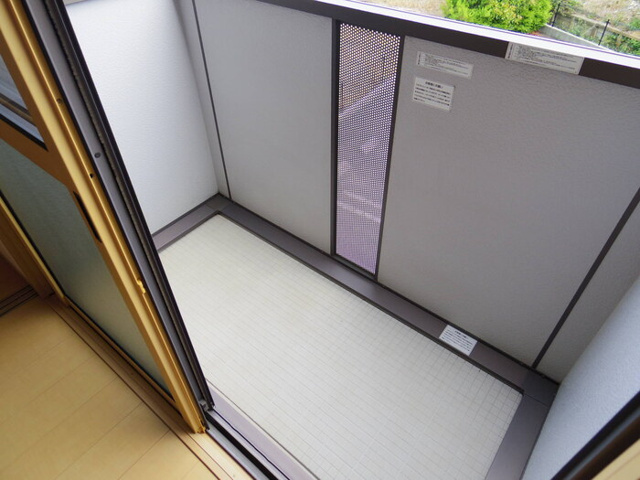 セジュール向山のバルコニー