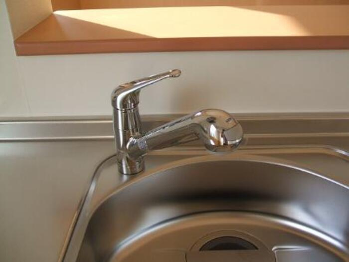 グランモア東台のキッチン|浄水器対応型水栓
