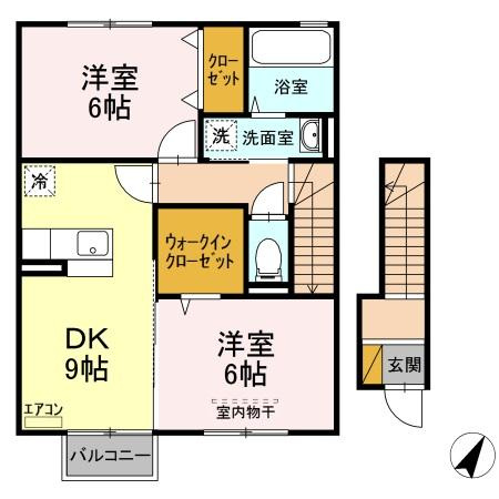サンモールの間取り