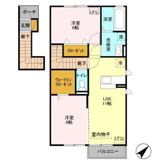 【間取り】 | Mistral (ミストラル) Ⅱ