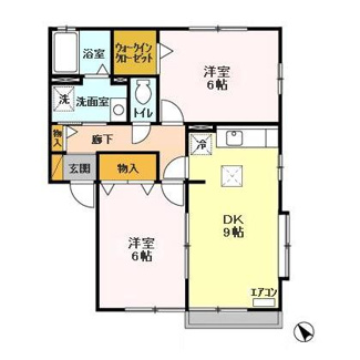 【間取り】 | エスコルタ東台
